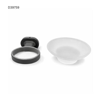 Soap Dish Holder Gun Gray - D39759