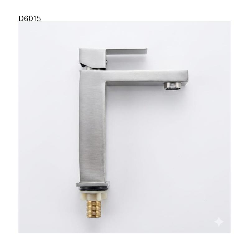 Basin Tap Lever Square Matt - D6015