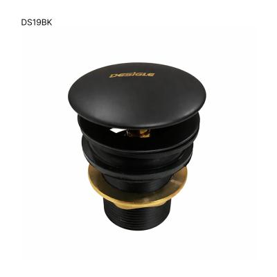 Basin Waste Pop Up Black- DS19 BK