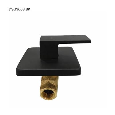 Concealed Valve Square Black  DSQ3603 BK
