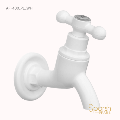 Alfa Bib Cock t handle white - AF-400