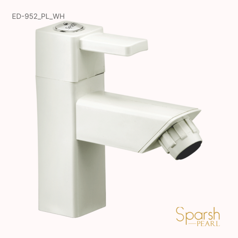edge Pillar Cock white 20mm - ED-952