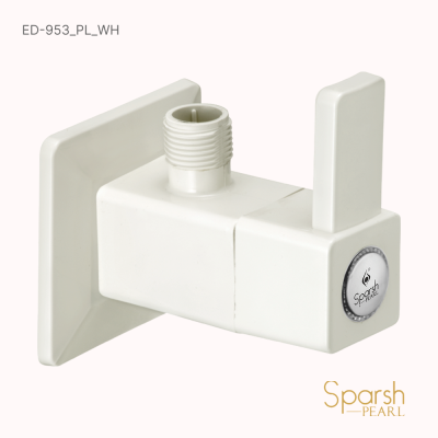 edge Angle Cock white 20mm - ED-953