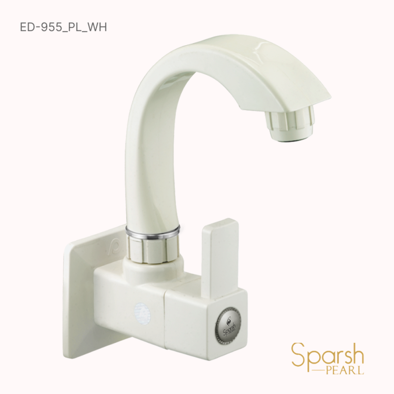 edge Sink Tap White 20mm - ED-955