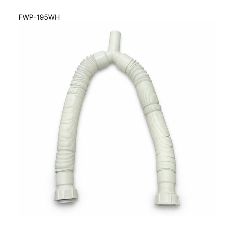 Flexible Waste Pipe dual sink- FWP-195WH