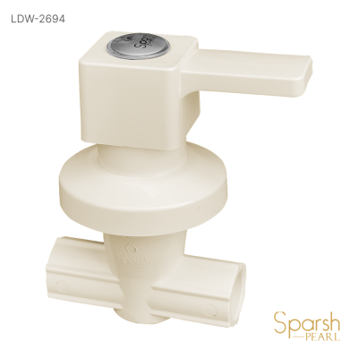 Concealed Valve White 15mm - LDW-2694