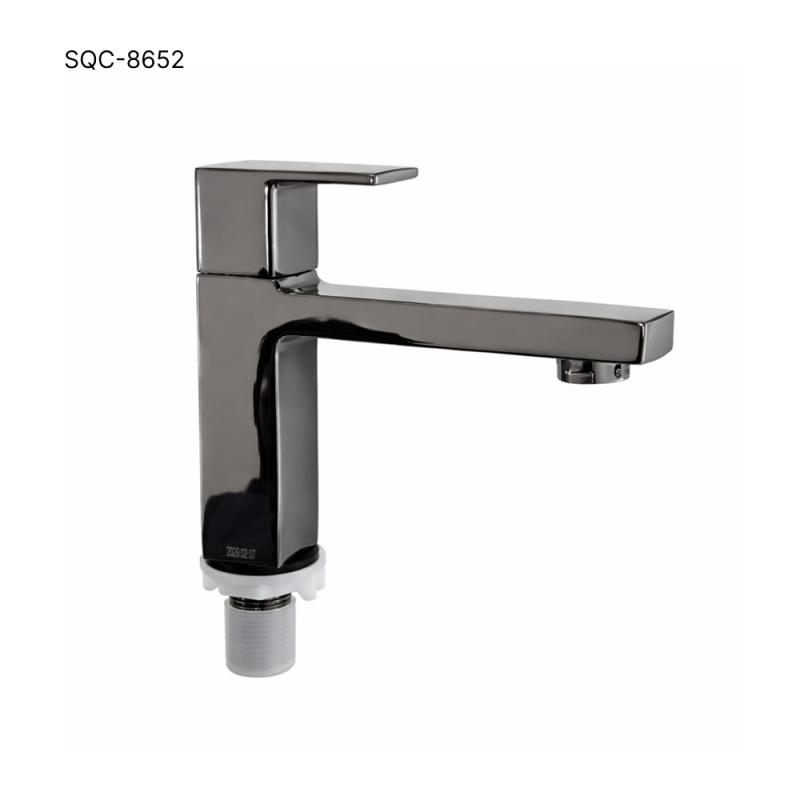 Squarex Crown Piller Cock Black SQC 8652