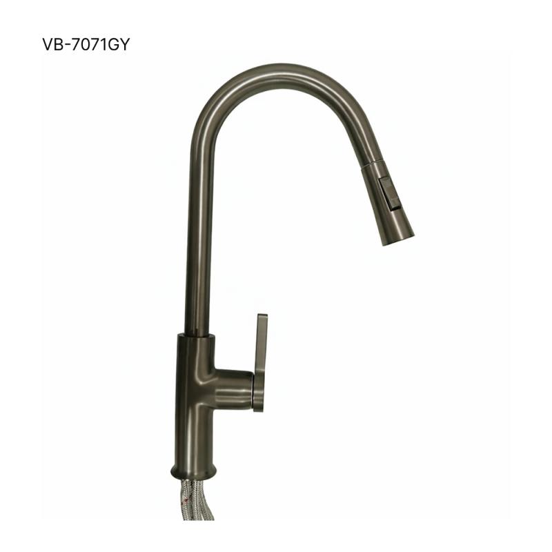 Sink Mixer Pull Out Gun Gray - VB-7071GY